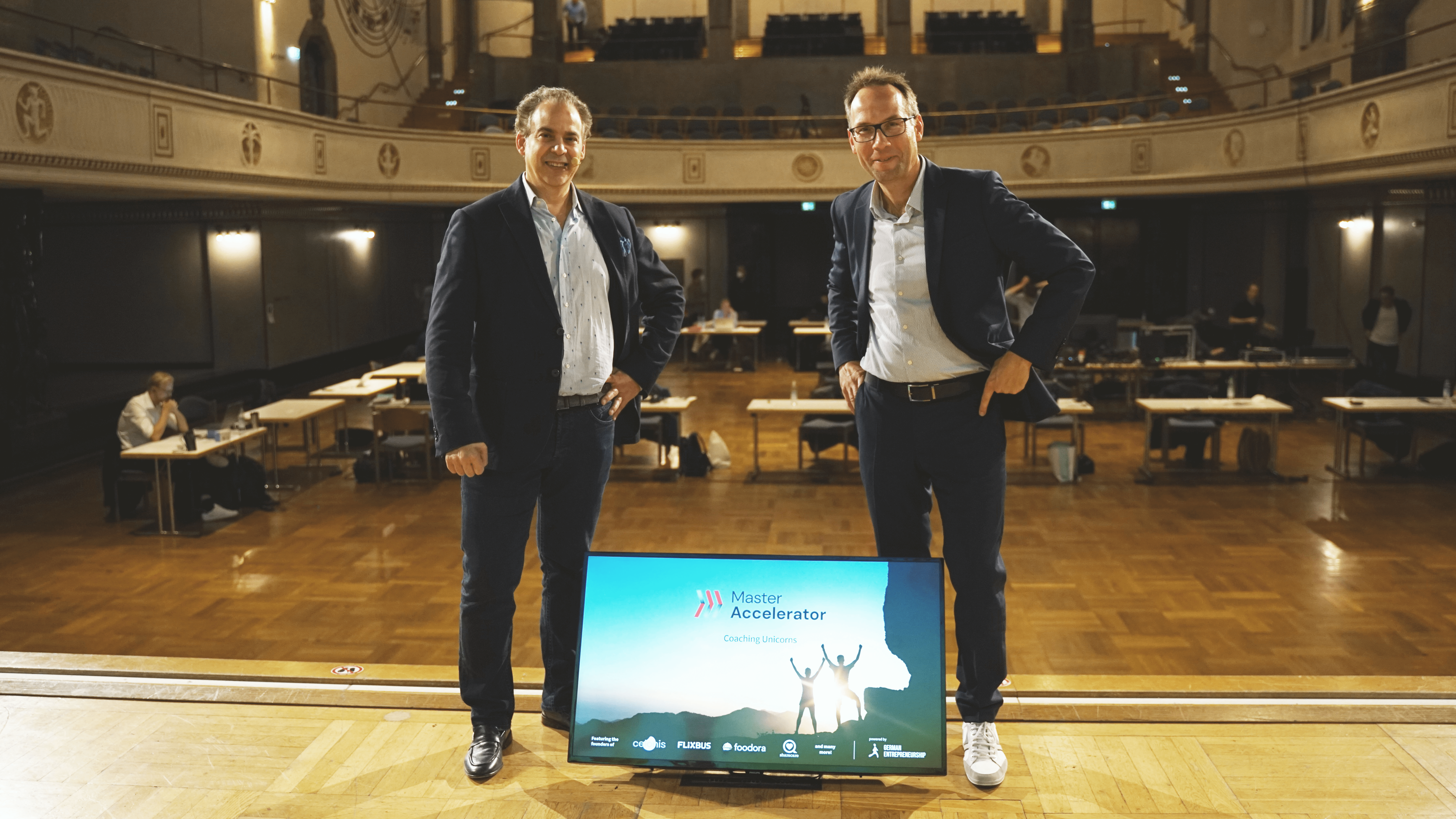 Andy Goldstein and Matthias Notz present Master Accelerator